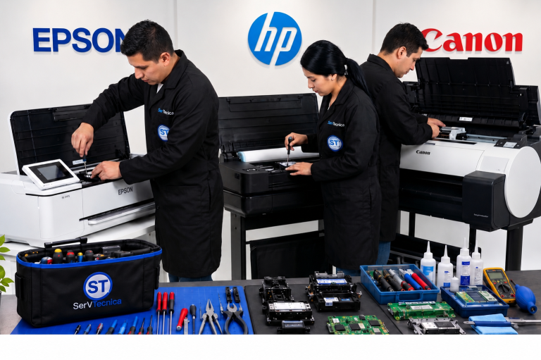 ¿Cada cuánto se debe realizar mantenimiento a un plotter HP, Epson o Canon?
