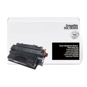 Tóner Universal 05X/80X (CE505X/CF280X) Alto Rendimiento para HP P2055 / M401