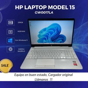 Portatil Segunda Mano HP Portátil HP 15-gw0017la