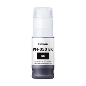 Botella de Tinta Original Canon PFI-050BK (Negro) - 70ml